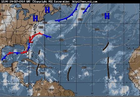 Solyucatan's tweet photo. Onda tropical número 31 ocasiona tiempo caluroso y lluvias dispersas en el Estado http://t.co/gmKqdZuQhR http://t.co/QmjiRFkkSX