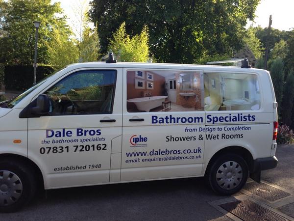 We have the new van design completed! What do you think? #plumber #bathroom #Shower #showerbetter