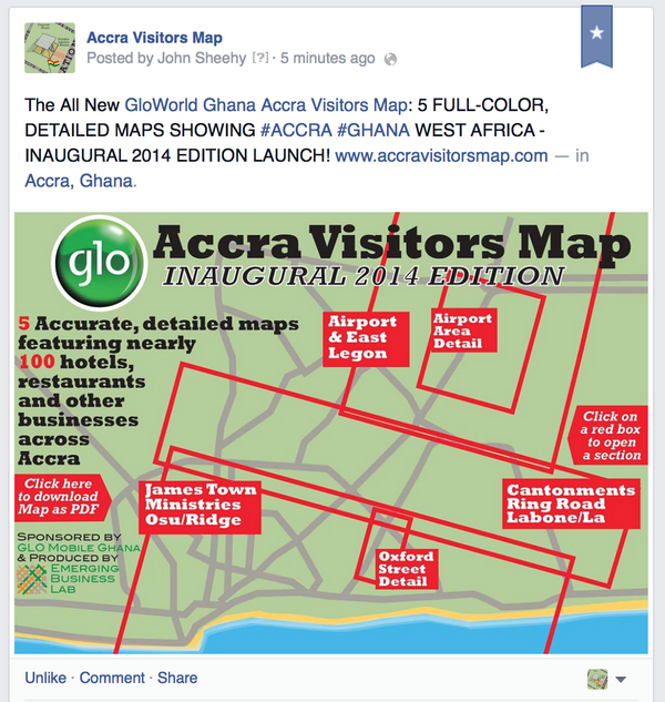 Accra Visitors Map tweet media
