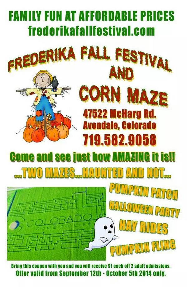 kelijo1's tweet photo. @ColoradoFairs #ReTweet #CornMaze #PuebloCounty #1stAnnual #Amazing! #MustSee FB: https://t.co/7i3OO62kEi http://t.co/ROF3JZ8tK8