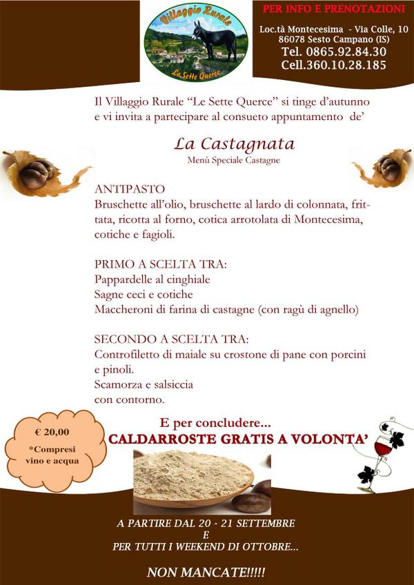 Lesettequerce's tweet photo. #castagnata #lesettequerce #buonacucina http://t.co/u85z2HYSIs