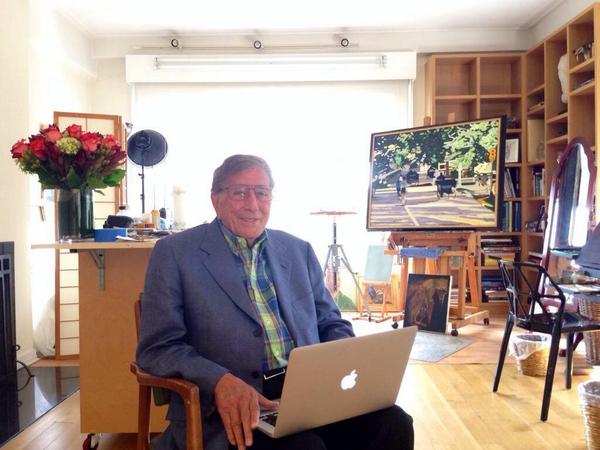 MauroMbv's tweet photo. @ladygaga @itstonybennett #AskTonyAndGaga . Are you go to do a #CheeckToCheek Tour World? http://t.co/CSdO72Lptr