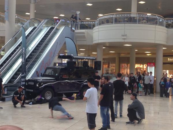 StudentLockIn's tweet photo. The @StudentLockIn @dj_truck in action at @intuMetroLockIn @intuMetrocentre with Breakdancer's in Central Square http://t.co/DDZeTKB6qw
