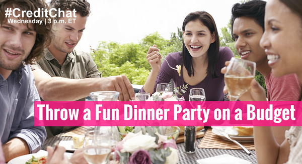 Join our #CreditChat at 3 pm ET bit.ly/frugal-dinner w/ @YourBASHbworley <a href="/AJosephStyle/">Annette Joseph</a> <a href="/CHLebedinsky/">Cameron Huddleston</a> <a href="/ReadyForZero/">ReadyForZero</a>