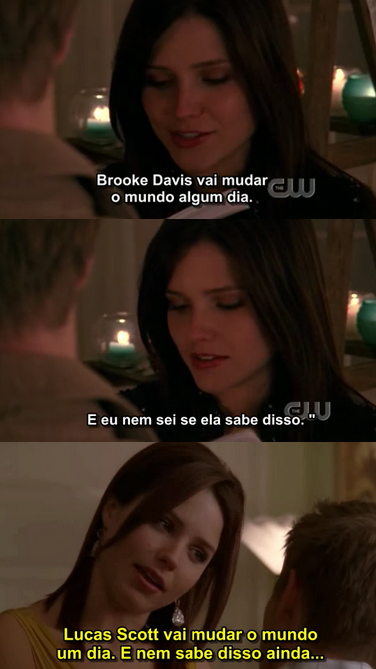 juhofficiall's tweet photo. "Eu sou o cara pra você,Brooke Davis!" -Lucas Scott ♥ #SeriadoDaMinhaVida #11yearsofOTH ♥ http://t.co/587f8vCtE5