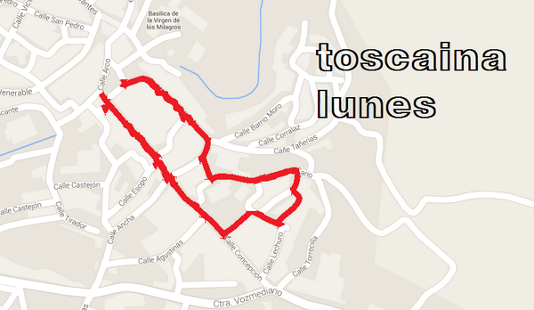 ApeaAgreda's tweet photo. Recorridos con la toscaina http://t.co/8So1Xv9O93