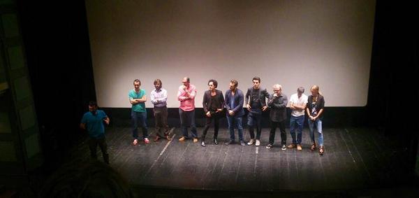 SerieDePontis's tweet photo. Noche inolvidable en la @FilmotecaCant proyectando la serie #DePontis. Gracias @CantabriaFilm y @cantabriaes. :)) http://t.co/jeoqTDia0W