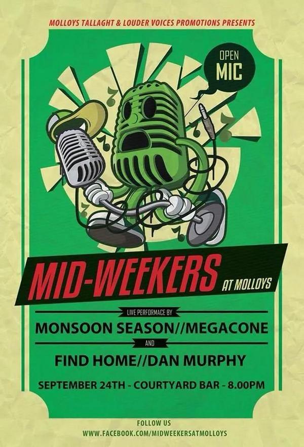 FindHomeMusic's tweet photo. We are looking forward to playing Mid-Weekers at Molloy's tonight! 
See ye there aboyt 8pm :-) 
A&amp;D x http://t.co/N0gpdyFyLw