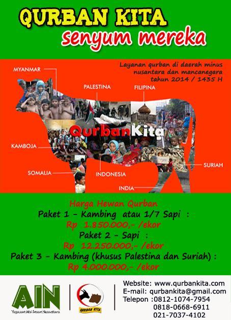 TeladanRasul's tweet photo. Qurban Kita, Senyum Mereka. Ayo dilihat flyer informasi sahabat http://t.co/KFsDNCrVMB &amp;webnya http://t.co/qMrEEPmktO