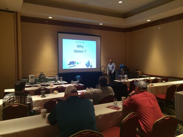 DFCInc1's tweet image. Live hands-on class on cone meters and flow computers now! #ASGMT #oilandgas #flowcomputers #conemeter