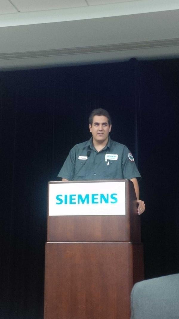Siemens_Energy's tweet photo. RT @dorasmith: @cpcc student David Whalen says choosing Siemens apprenticeship best decision in his life http://t.co/DD3On3FRER #softwarerev