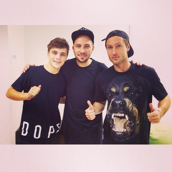 Pour #MartinGarrix c'est mercredi avec ses potes #MatisseSadko !