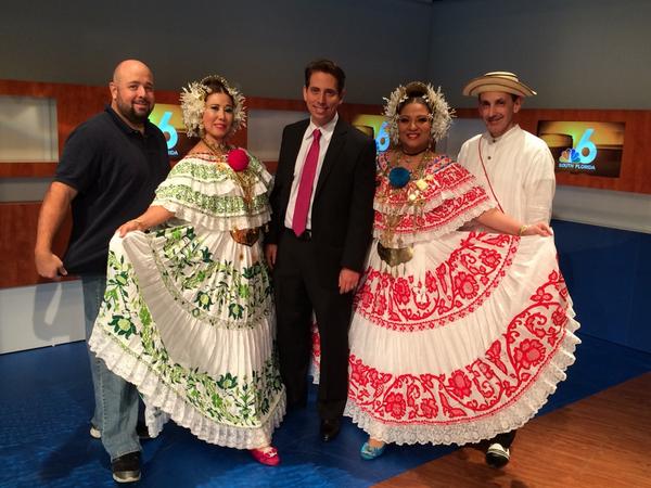 DMB_Dances's tweet photo. #airespana in #NBC6inthemix promoting #2014HispanicHeritage #NBC #NBCnews #Panama http://t.co/xD0E1zlsip