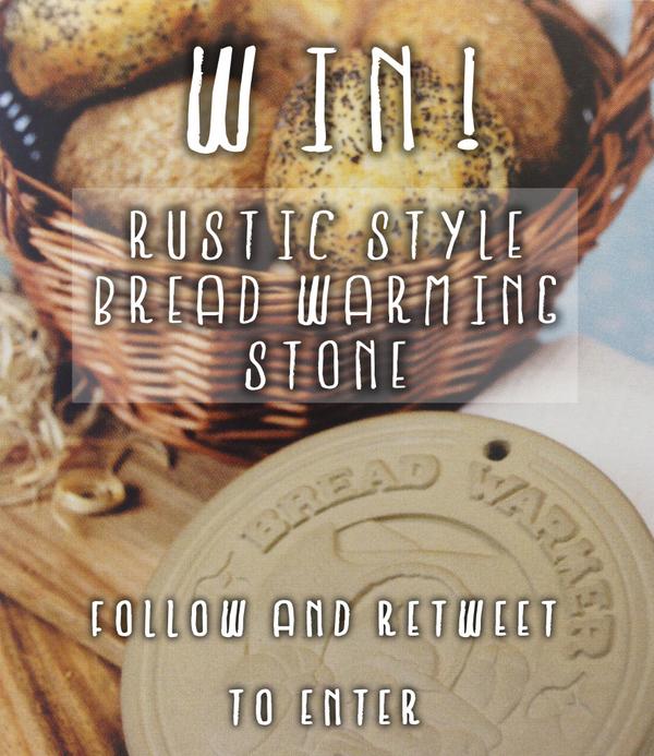 UniqueHomeLife's tweet image. #WIN this rustic style bread warming stone! #FOLLOW &amp;amp; #RETWEET to enter! Ends Friday 5pm #competition #comp #giveaway