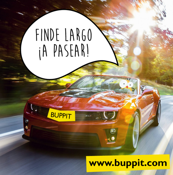 buppit's tweet photo. Buppit les desea un excelente fin de semana largo a todos!! http://t.co/9WGP59d7tV