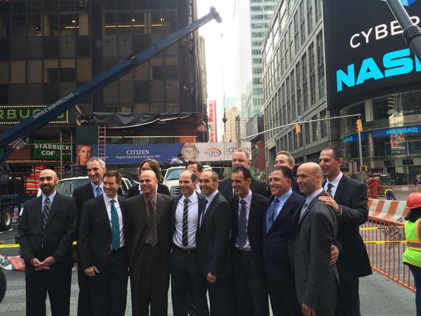 NasdaqExchange's tweet photo. Welcome to @NASDAQ $CYBR, proud to have you as a #NASDAQListed Company! @CyberArk http://t.co/3ci93ZwlPn