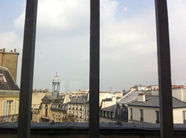 and here is the promised view. #parisrooftops # parisguides #privateguides