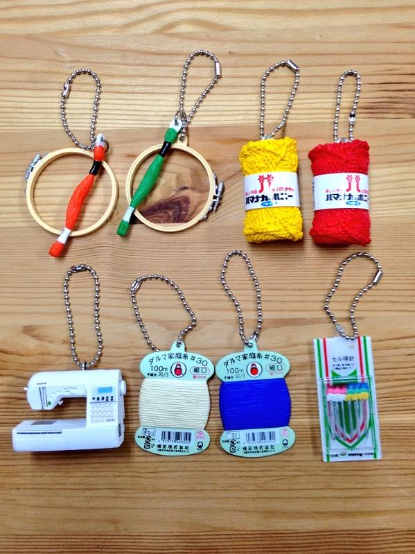 Uzivatel まゆみん Na Twitteru Theminthouse 一足早く手芸ガチャが届いた ミニチュアキーホルダーかわい Http T Co Sbqnyzl1bn これ全部欲しい
