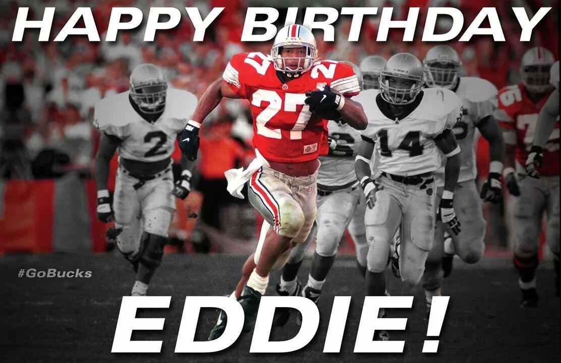 Happy birthday to Eddie George 