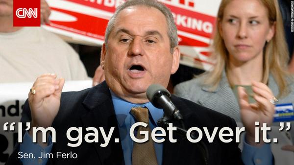 CNN's tweet photo. As lawmakers discussed the state's hate crime law, one senator made a surprise announcement. http://t.co/4zEBjmwxbs http://t.co/Sa74gICftv