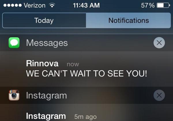 BeeMangan's tweet photo. I guess we're friends. #rinnova http://t.co/fEwwegkW60