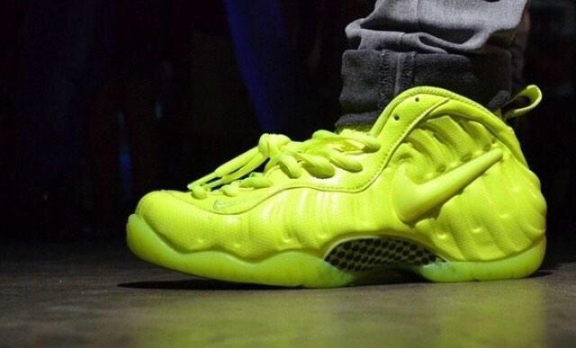 volt foamposites on feet