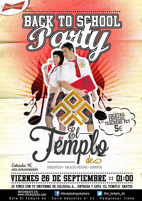 rrpptemplo's tweet photo. Este viernes no te quedes sin tú invitación "BACK TO SCHOOL" 
+ info: 686824126 http://t.co/iw34PgIic3