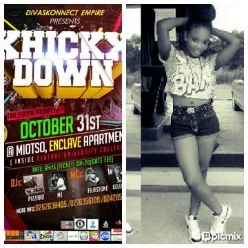 vivaghana's tweet photo. Come let's party in central uni this Oct with the finest divas in town.@jossie_jay @Iam_Neido @Pumpkinswitz @DKELive http://t.co/MrEqacgHdg