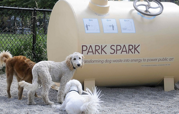 BarkPost's tweet photo. This Crazy Machine is Here to Save the World - But First, It Needs Your Dog's Poo >>> http://t.co/u5dW3MGLRU http://t.co/BrbQnpDxm6