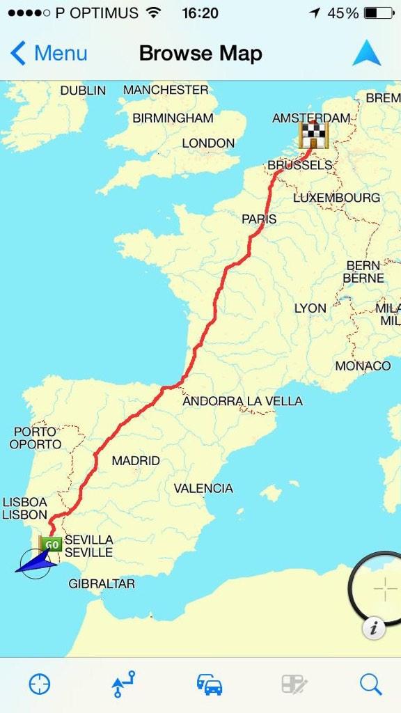 Pegske30's tweet photo. Long trip home! http://t.co/VKwvnDCViO