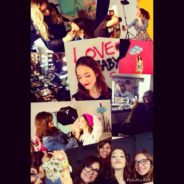 MBpromakeup's tweet photo. #allinone #shooting @BabyGArgentina @angelatorresok #MBmakeup @bar_esterkin #watchland http://t.co/PS5thhzkAW