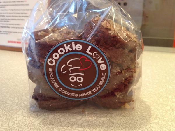 Got some cookies from Cookie Love today for our staff meeting
