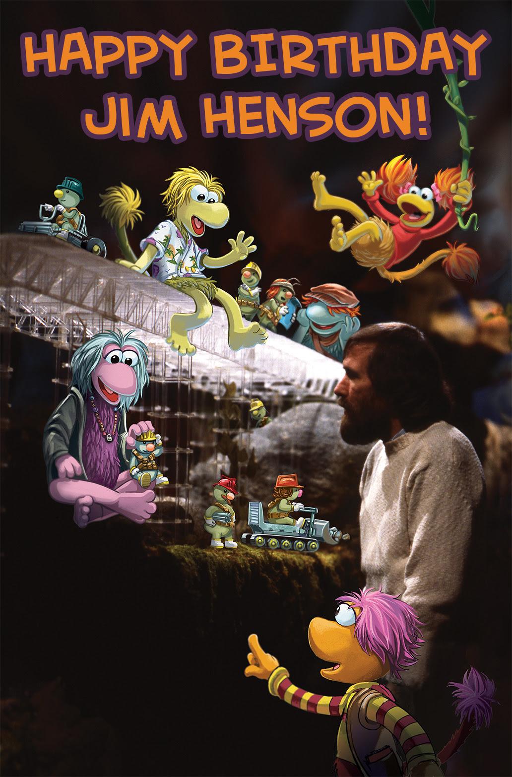 Happy birthday Jim Henson from   