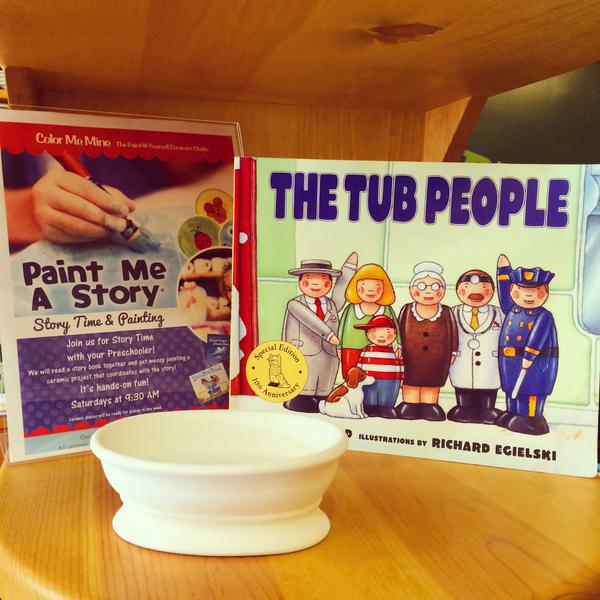 ColorMeMinePV's tweet image. Story Time this Sat the 27th @ 9:30! We are reading The Tub People! Cost: $18 per child. 267-544-0326 @villageinsider