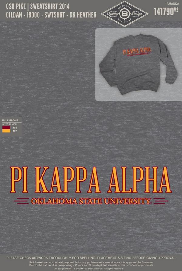 OkStatePIKES's tweet photo. Go order our new crew neck sweatshirt online!!! http://t.co/croq1SfXls http://t.co/zNuLFlWsPl