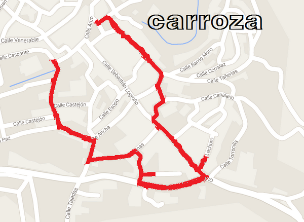 ApeaAgreda's tweet photo. Recorrido con la carroza http://t.co/G7t5Pwdsgg