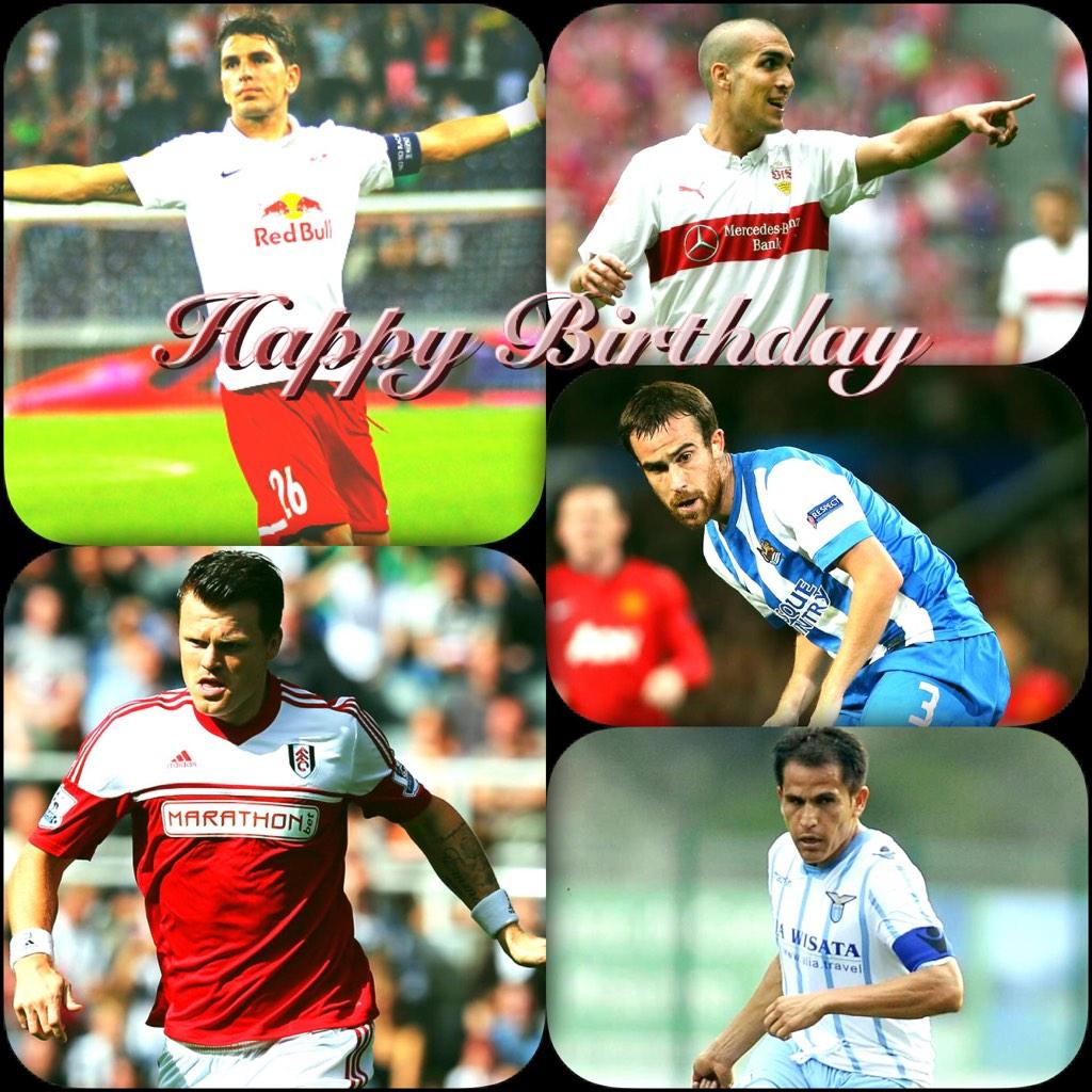 Happy Birthday to Oriol Romeu (23) / Jonathan Soriano (29) / Mikel Gonzalez (29) / C.Ledesma (32) & John Riise (34). 
