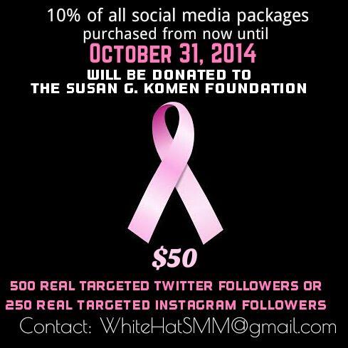 Breast #Cancer Awareness Gets Social! Build your brand or business while supporting <a href="/SusanGKomen/">Susan G. Komen</a> #breastcancer