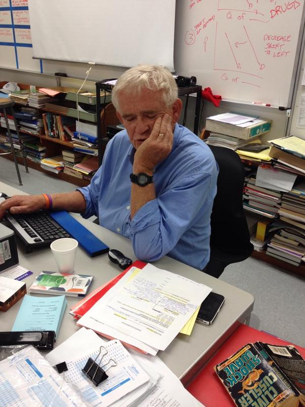 SchubertMat's tweet photo. Having cloutier in class!! http://t.co/5olnoGYTV9