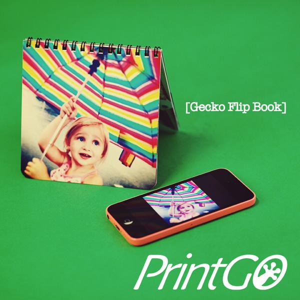 PrintGoApp's tweet image. PrintGO app coming soon! Featured Product Gecko Flip Book. 5x5 flip book holds 24 of images.  #PrintGO