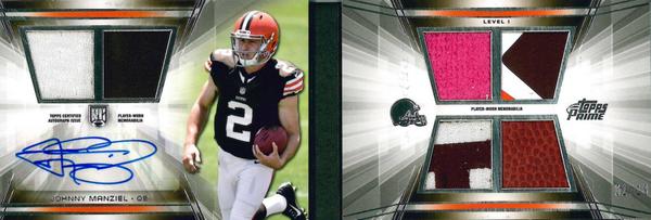 ToppsFB's tweet image. Talk about a sweet looking card! #ToppsPrime streets Friday 9/26 get your hands on a box &amp;amp; you might find this one!