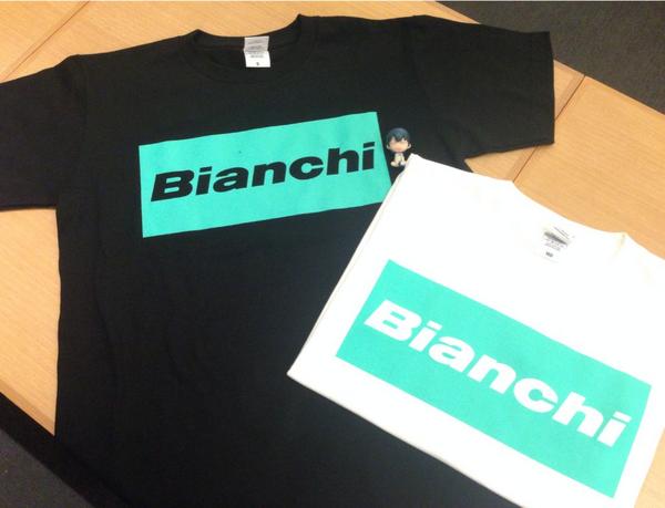 Bianchi Cafe Cycles 弱虫ペダル Bianchi Cafe Bianchi Cafe オリジナルtシャツ 3000yen Black Xs S White Xs S M Http T Co Qlsobzu71x