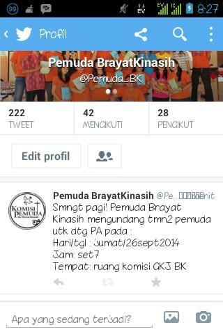 Mari datang bersekutu bersama :)