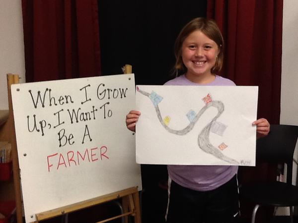 MNEStearley2nd's tweet photo. What do you want to be when you grow up? Here are just a few ideas. #cuties #promisekids http://t.co/RUMT6xtsgA