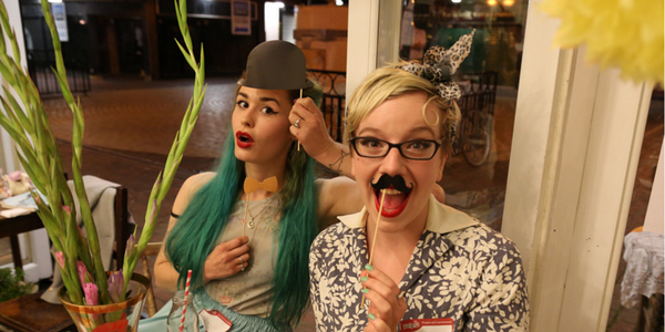 Yelp's Very Vintage High Tea at @tajsteaparlour was an absolute blast! Photos &amp; blog post coming soon... #yelplove
