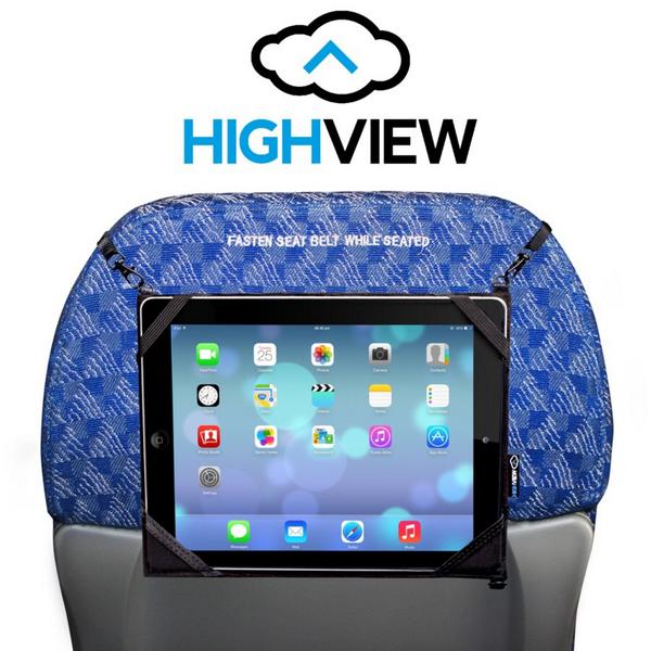 HighViewcase's tweet photo. Hey @Gogo: pair this iPad hanger with in-flight gogo wifi and your all set for any airplane trip! #comfyview #travel http://t.co/pZ05Jd76e1