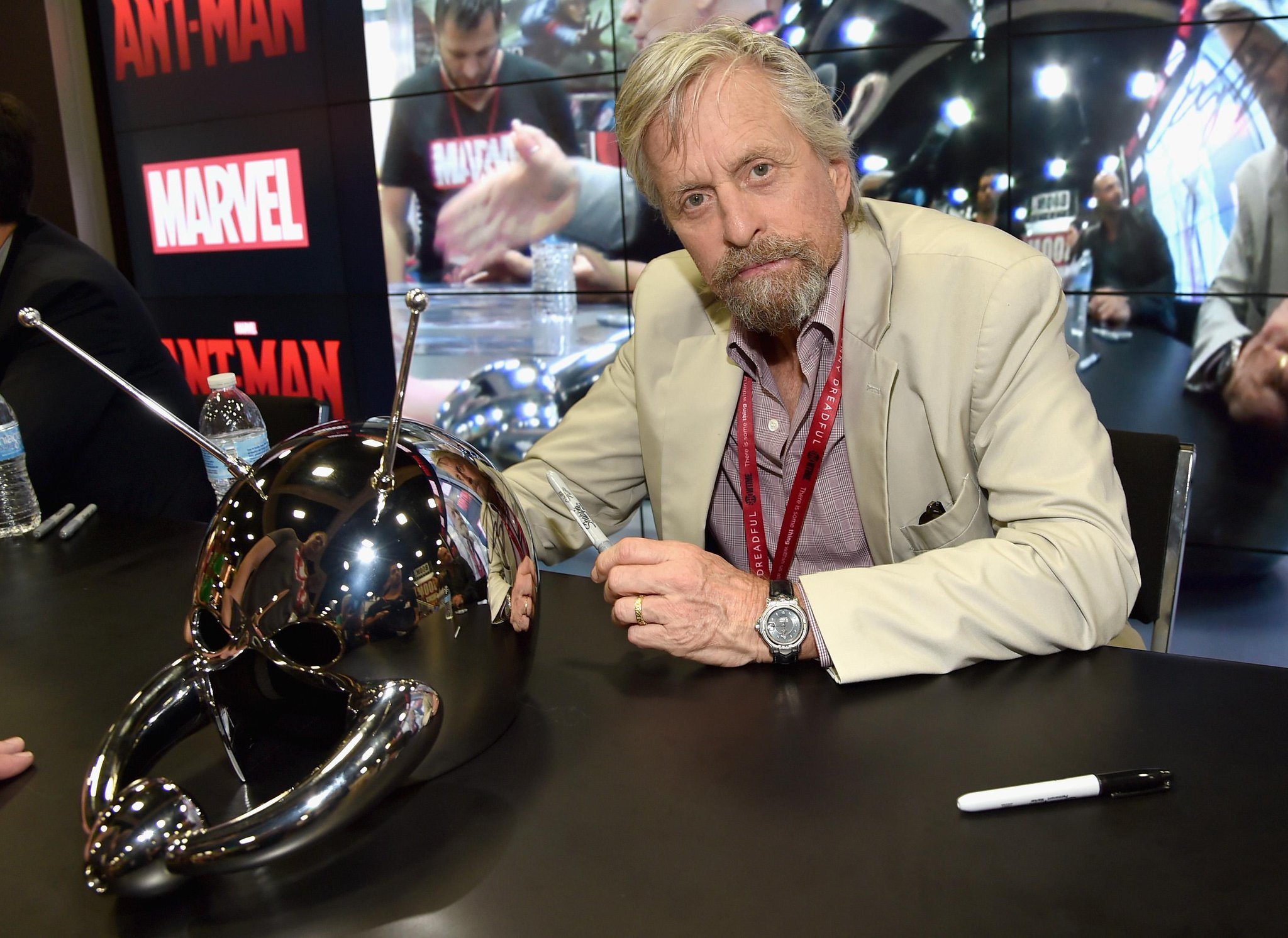 Happy Birthday Michael Douglas - Catch him as Dr. Hank Pym in Ant-Man hitting cinemas in July 2015 