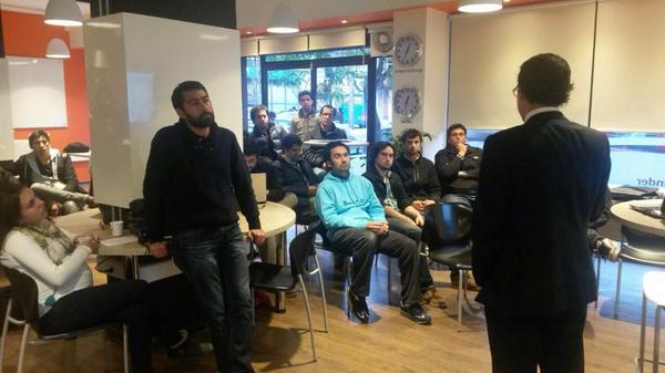 startupchile's tweet photo. "@Corfo: #ViñadelMar Emprendedores de la V Regio y DR #Corfo @fdovicencio en meetup nacional programa @startupchile http://t.co/LBj2q7KCVP"
