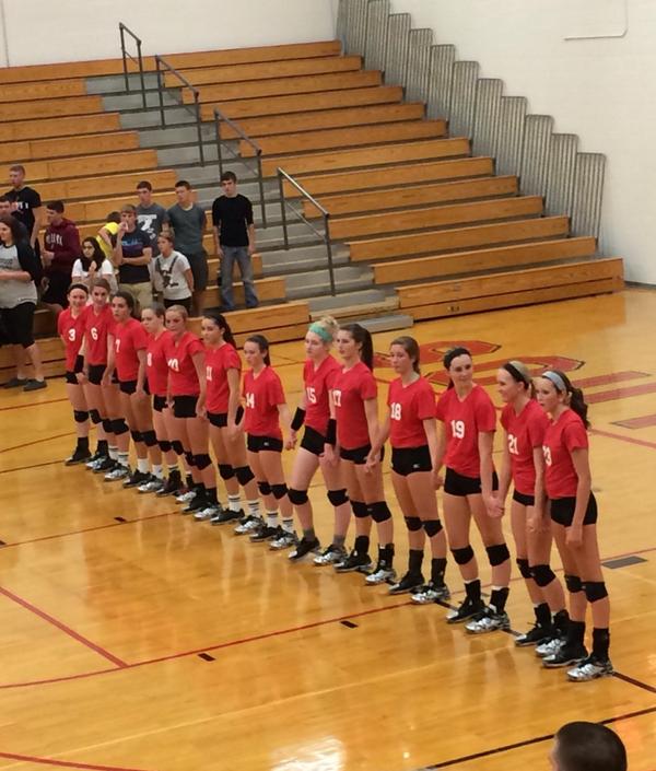 BaileySmith77's tweet image. I love this picture &amp;amp; my team. #swvb ❤️