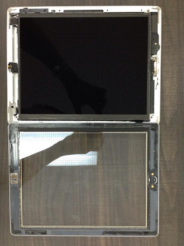 macwork_ec's tweet image. Revisión #iPad 3 daño por liquido